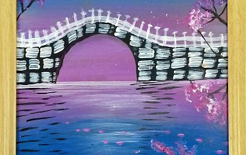 Мост в цвету